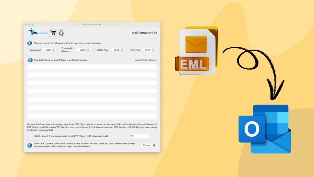 EML to PST Conversion Tool